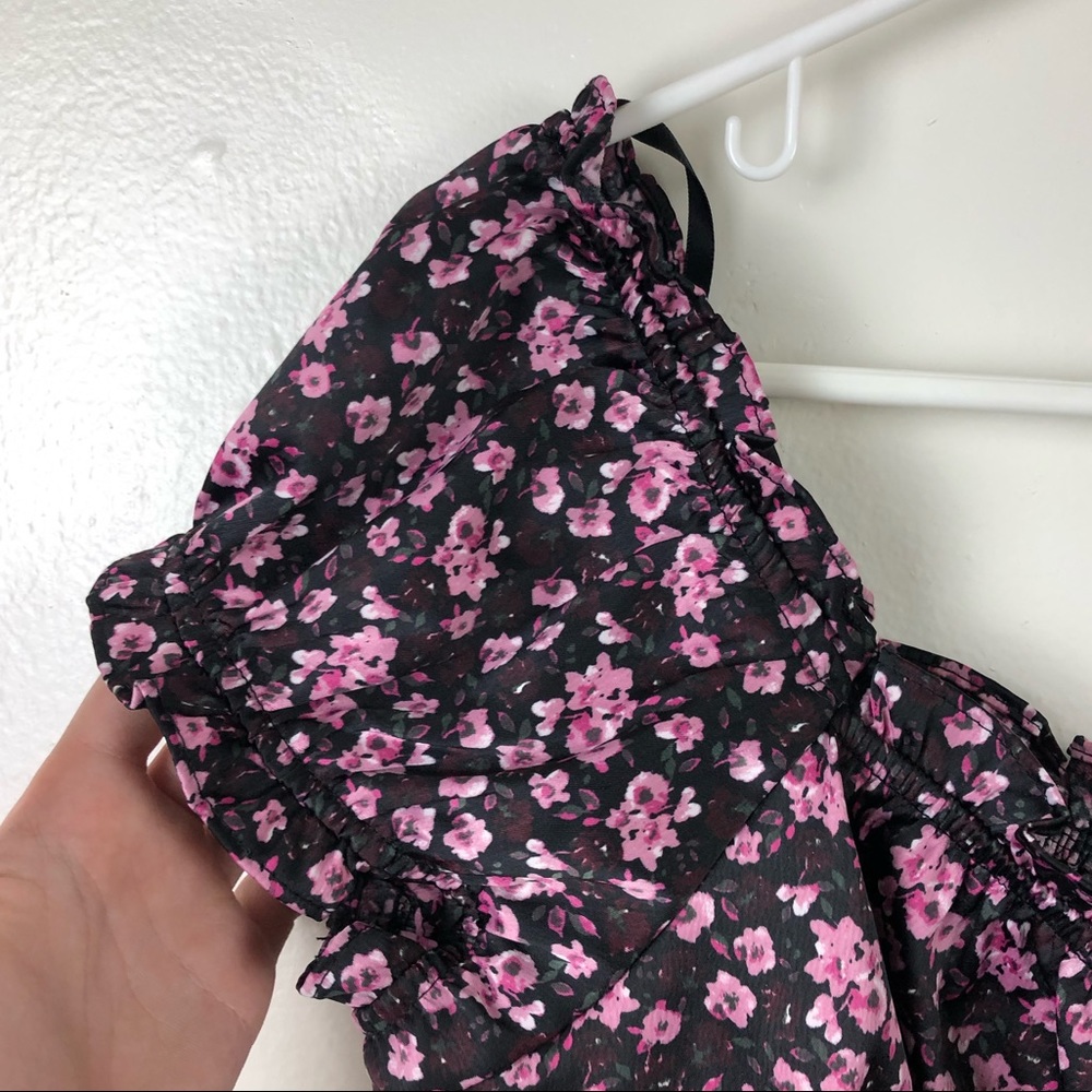 Wild Fable Floral Short Sleeve Top - Picture 2 of 5